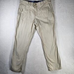Tommy Hilfiger Custom Fit Chino Pants‎ Men's 38x32 Khaki Beige